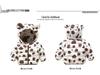 Kinder Kapuzenjacke mit Baumwollfutter - Warmer Cartoon-Print für Jungen & Mädchen im Herbst/Winter