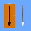 Sensitive Metal Replacement Stylus Pencil Tips Universal Version Wear-resistance Stylus Needle Tube Pen Nib for Lenovo