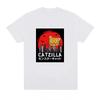 Catzilla Tshirt Unisex Unisex Plus Size Fashion Oversized Breathable Oneck Casual Streetwear Harajuku Summer Unisex Tees