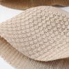 New Straw Weave Fisherman Cap Hollow Out Floppy Wide Brim Bucket Hat Foldable Breathable Sunshade Sun Hat Female