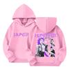 Women's Hooded Gradient Printed Long Sleeved Sweatshirt Loose Women's Sweatshirt  Sweatshirt