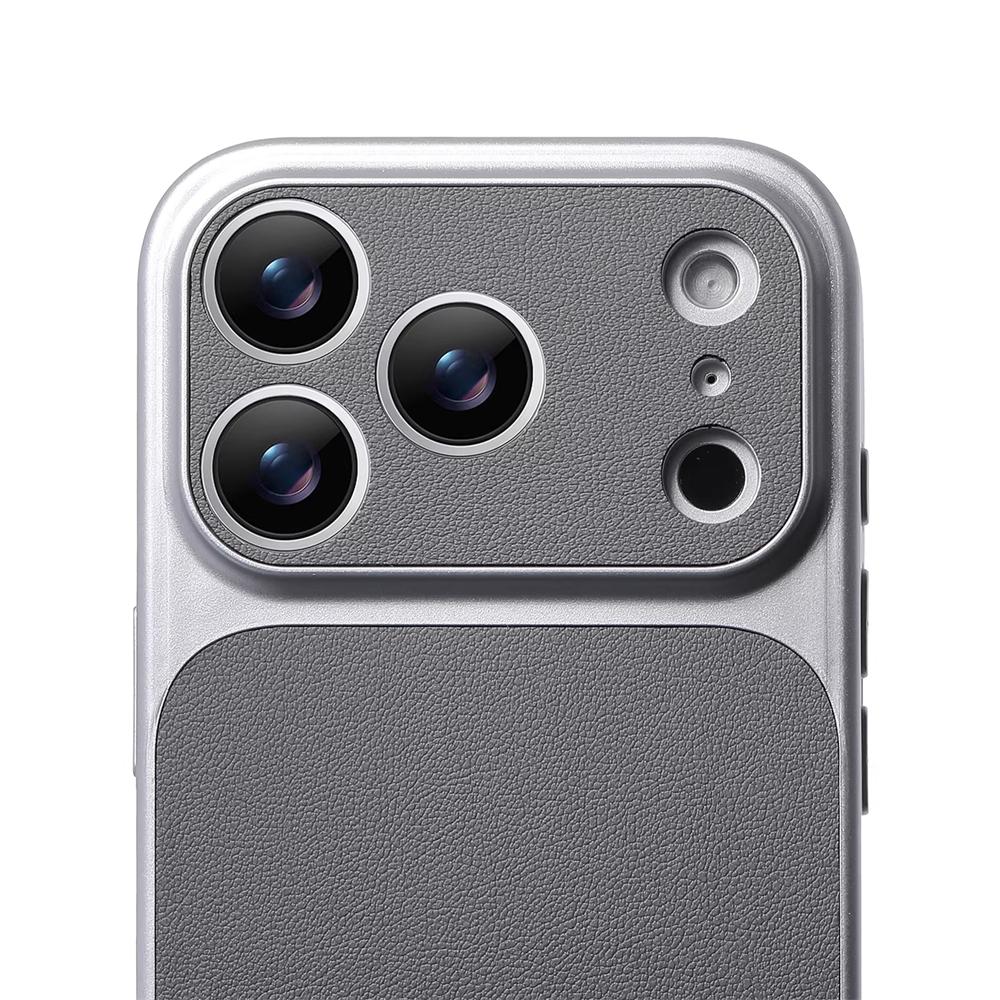 Luxury Leather Matte Shockproof Bumper Case For iPhone 17 Pro Max 16 15 14 13 13 12 Full Lens Protection Instantly Turn 17 Cover