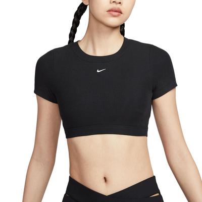 Sportkleding Klassiekers Eenvoudig Effen Comfortabel Korte Mouwen Sport Ondergoed Dames ondergoed Zwart Wit HF5418-011