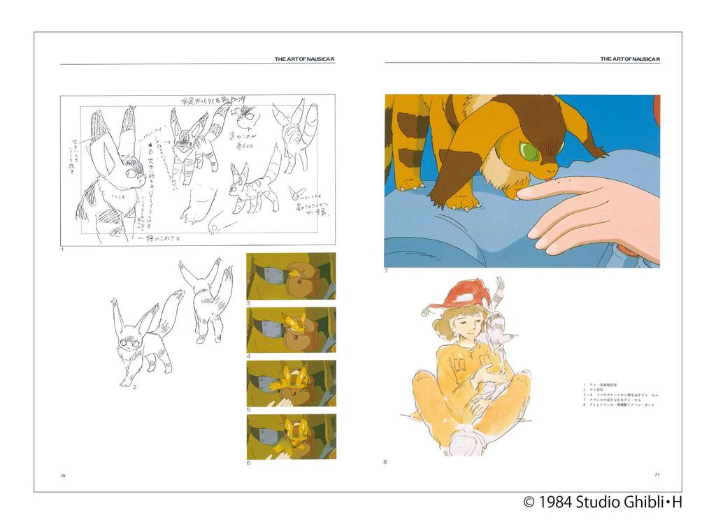 The Art of of the Valley of the Wind THE ART Nausicaä (Ghibli Series)