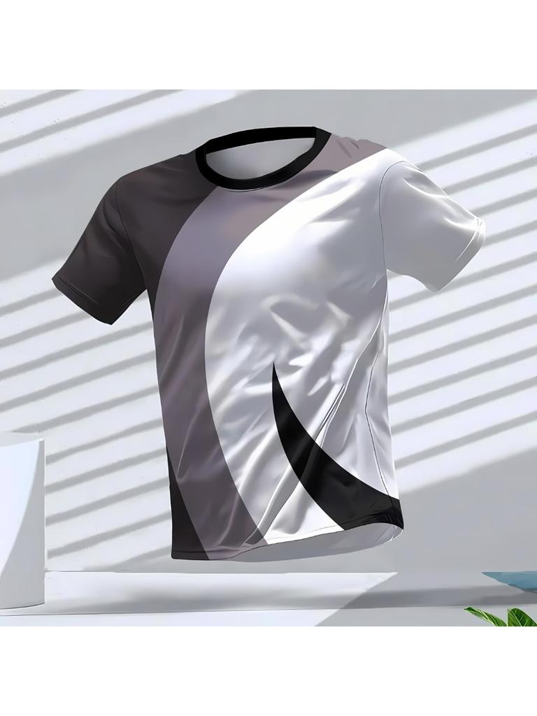 Sommer Neu 3D Gedruckt Bestseller Outdoor Laufen Atmungsaktiv und Schnelltrocknend Fitness Kleidung Lässig Herren