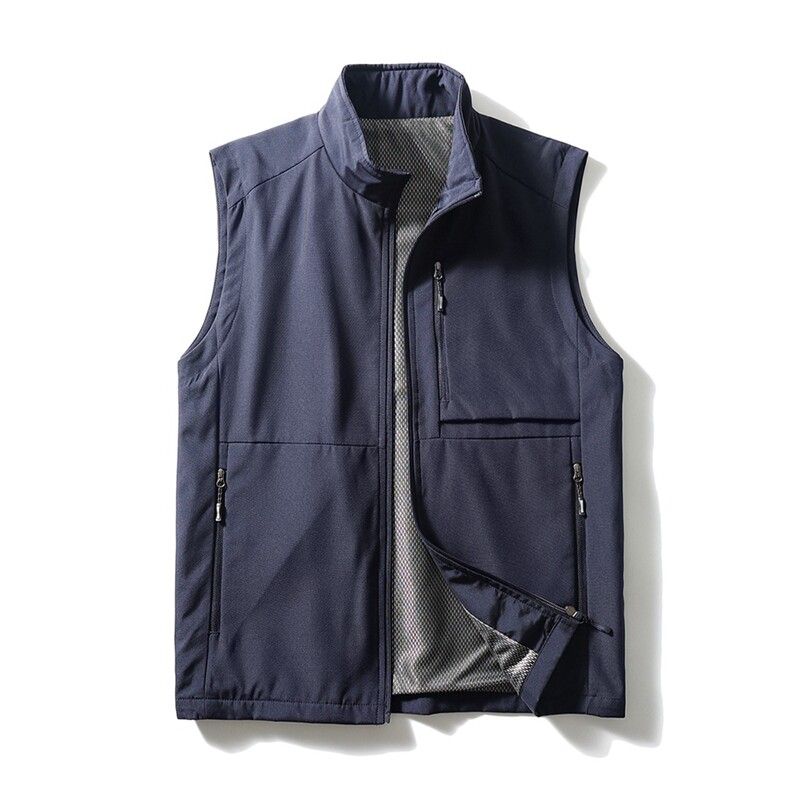 Fishing Vest Men's Outdoor Hiking Hiking Function Lure Multi-Functional Pocket Tactical Vest Parka Photography Vest