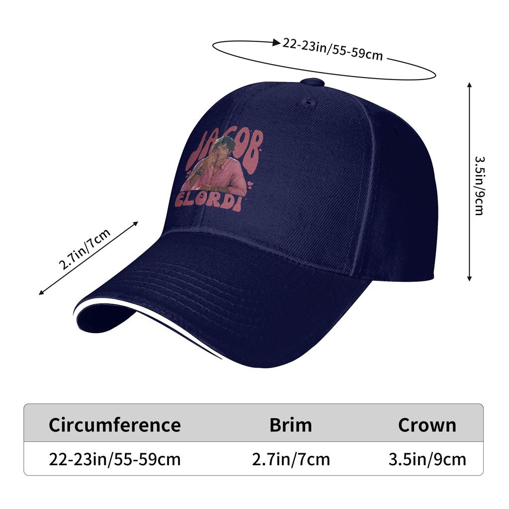 RoUnisextic Jacob Elordi Baseball Cap  FeUnisex Unisex Print Hip Hop Hats Summer Yk Funny Outdoor Sports Sun Visor Baseball Caps