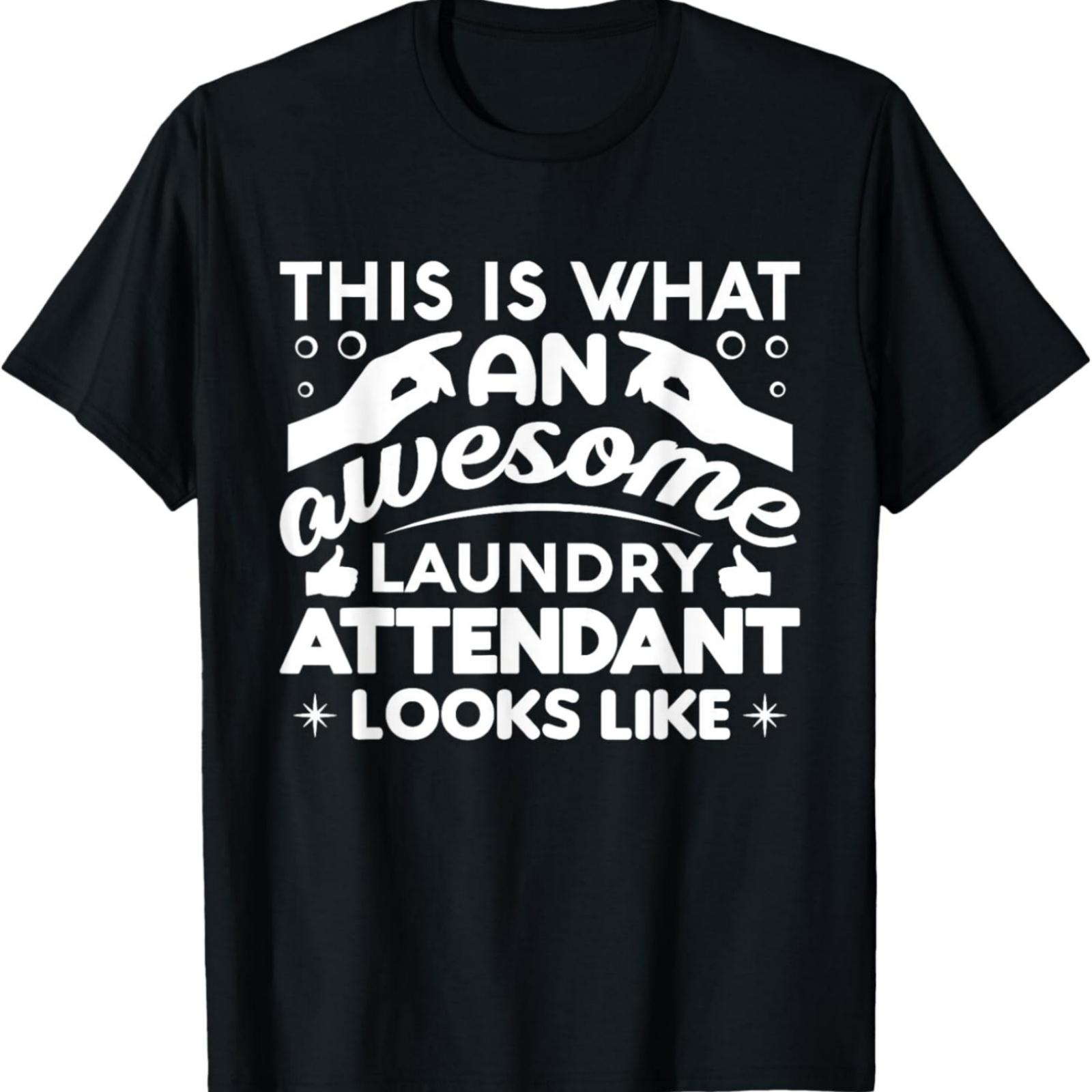 Laundry Attendant Awesome Job Occupation Laundry Worker T-Shirt XXXXXL разноцветный