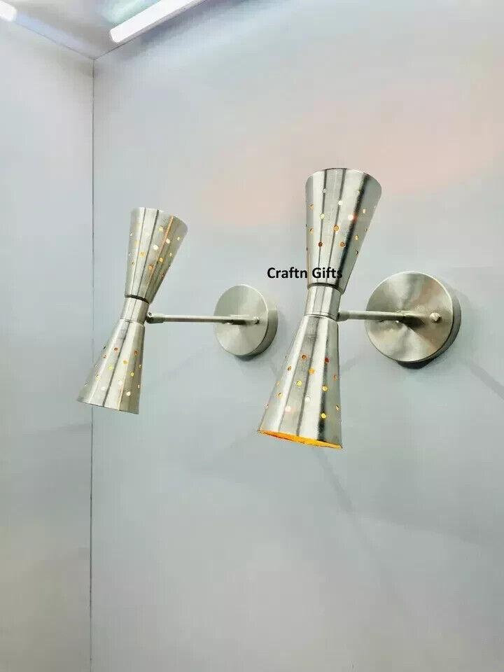 

Wall Sconce Diabolo Modern Italian Wall Lights Pair Wall Fixture Lamps 8x3x11 золотой