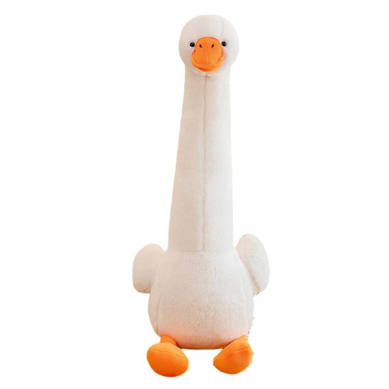 

Adorable Cartoon Animal Plush Pillow Long Neck Goose Design Available In 3 Sizes Goose,70cm/27.56in