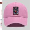 Pc Rose Skull Pattern Print Baseball Cap with Floral Print Design Decorative Hat Comfortable and Lightweight Headwear Adjust