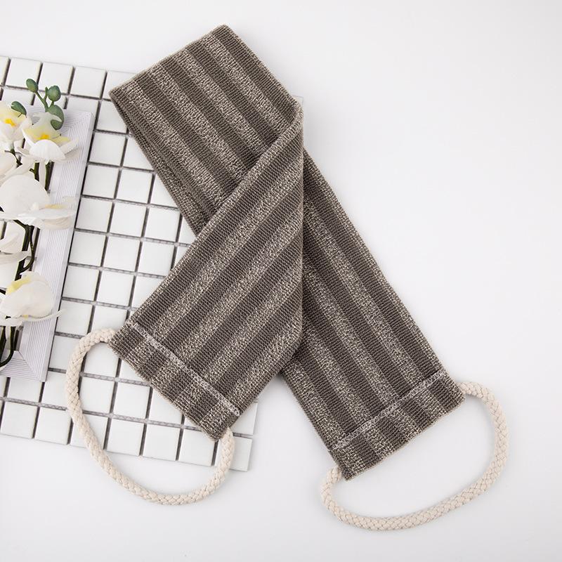 1PC Japanese Exfoliating Bath Towel With Silver Ions Antibacterial Multifunctional for Shower Bath Towels Abundant Foam Skincare