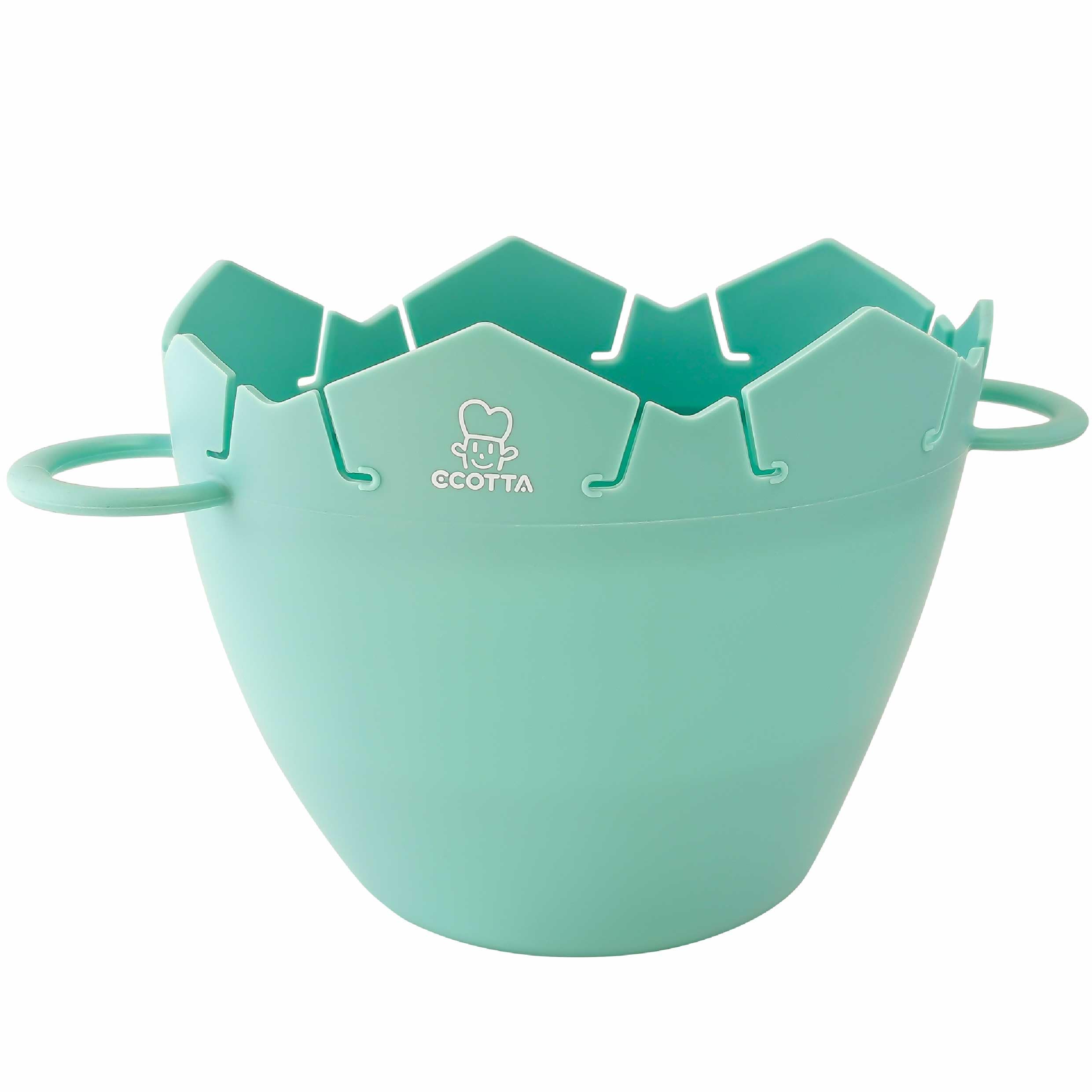 

OLUAGE в микроволновой печи, посудомоечной машине, силиконовой плите [Сделано в Японии], посуда, безопасная, (Мятно-синий)