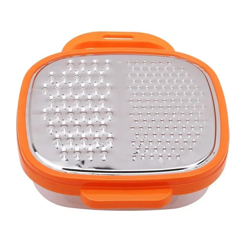 

1 шт. Регулируемая овощерезка из нержавеющей стали, терка для моркови, резак для картофеля, кухонные инструменты для овощей и фруктов, домашние гаджеты