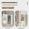 Punching-free Toothbrush Storage Box Multi-functional Bathroom Storage Rack  Bathroom