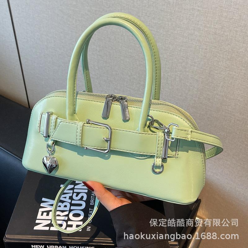 Premium handbag bag women's large capacity 2025 new spring and summer niche design messenger bag casual shell bag