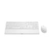 Mouse & Philips SPT6607W/16 White QWERTY Wireless Keyboard