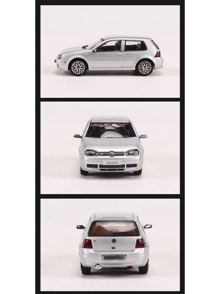 GCD 1:64 Volkswagen Golf MK4 GTI Commemorative Edition Alloy Car Model, 2-Door & 4-Door Simulation.