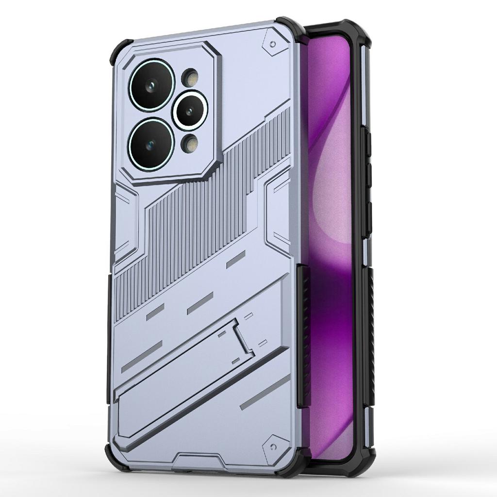 For Realme 15 Pro 5G Case PC + TPU Shockproof Phone Cover with Kickstand