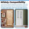 A25F-Stainless Steel Finish For Reinforcing Lock And Door Reinforcement Plate For 1-3/8 In Thick Doors, For Reinforcing Plate