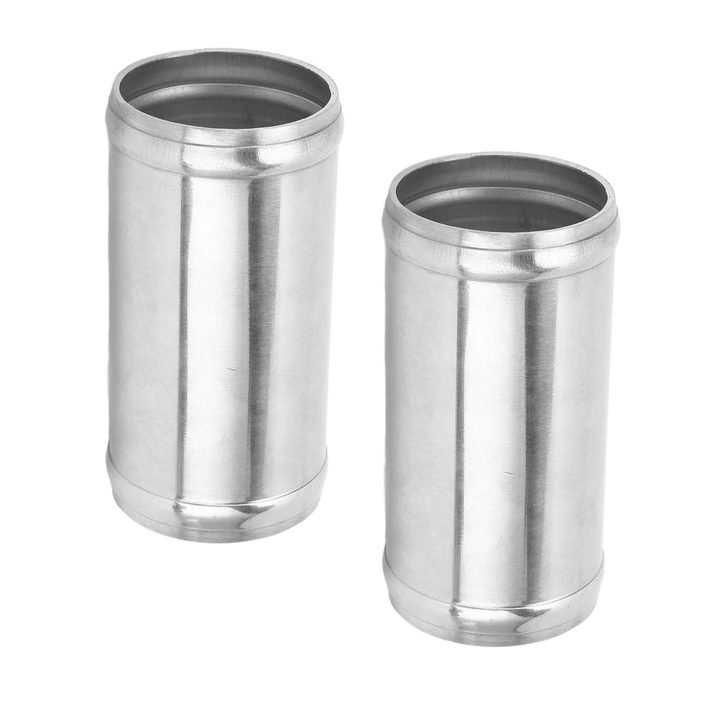 1 Paar Schlauchverbinder Rohrverbinder 50mm Ausgezeichnete Abdichtung Feste Klemmung Hitzebeständige Aluminiumlegierung