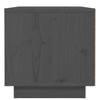 Vidaxl Szafki Nocne, 2 Szt., Szare, 40X34X35 Cm, Lite Drewno Sosnowe