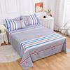Leopard Print Bed Sheet Set Cheetah Skin Print Sheets Animal Theme Bedding Set With 1 Flat Sheet 2 Pillowcase Queen King Size