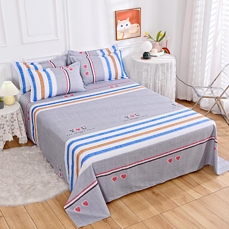Leopard Print Bed Sheet Set Cheetah Skin Print Sheets Animal Theme Bedding Set With 1 Flat Sheet 2 Pillowcase Queen King Size