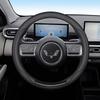 Ultra-thin Nappa Leather Steering Wheel Cover for Wuling Bingo MINI EV: Non-slip, Sweat-resistant, Original Color.