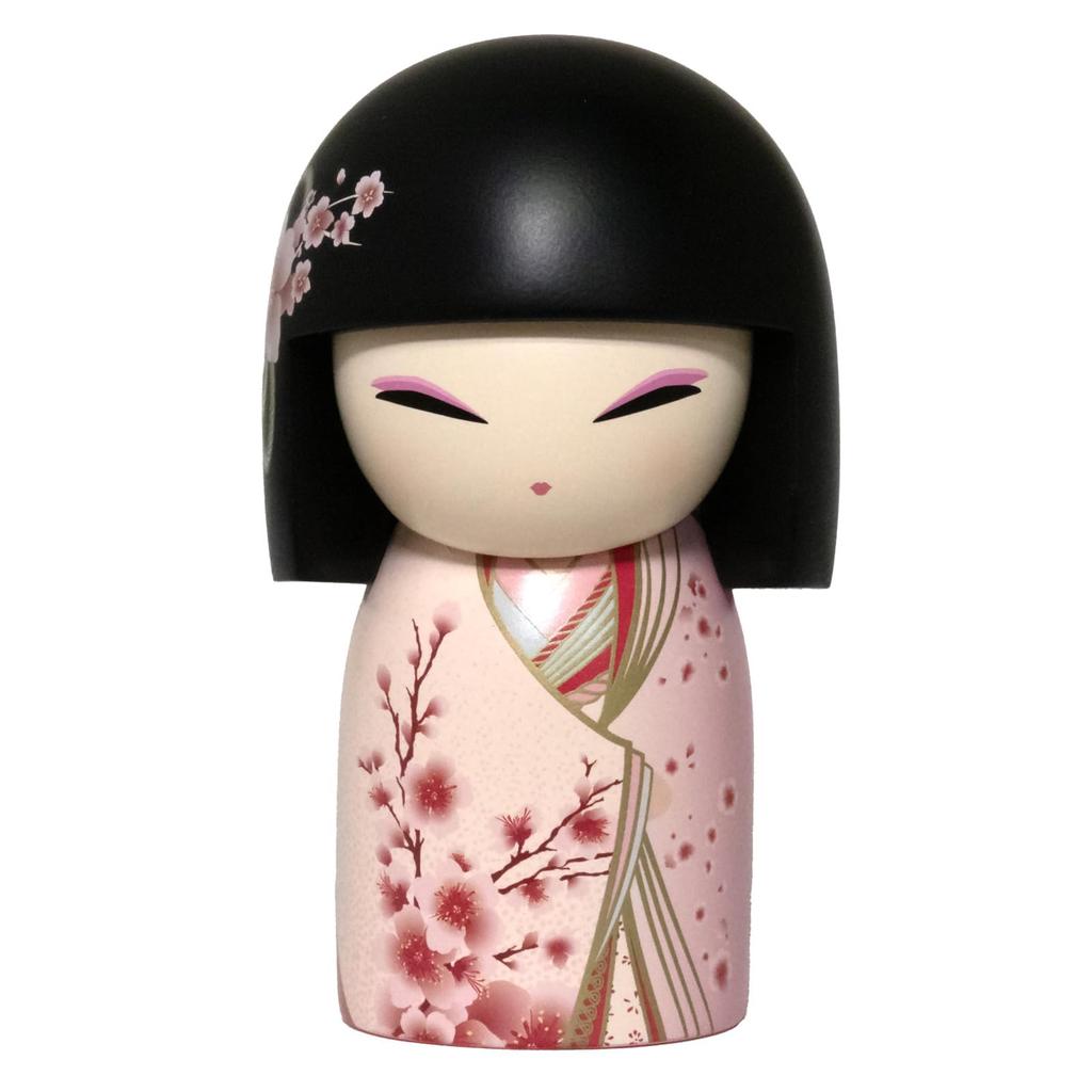 kimmidoll Kokeshi Doll Figurine Sakura Large TGKFL153