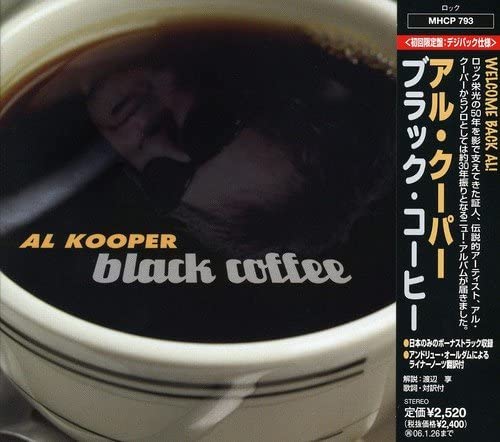 

CD AL KOOPER - Black Coffee MHCP793 Sony Records In 2005 Japan ObiRock Used