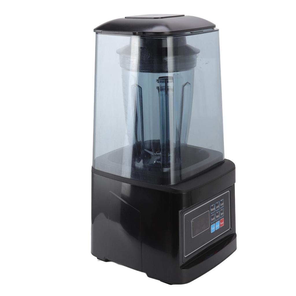 G7500 Food Blender Mixer Black with Hood 132oz BPA Free Quiet Blender for Kitchen Home UK 220V