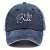 Washed Baseball Caps for Unisex and Women Adjustable Veil Aged Caps Printed with the Letter TEAM BRIDE Suitable for Wedding Ba