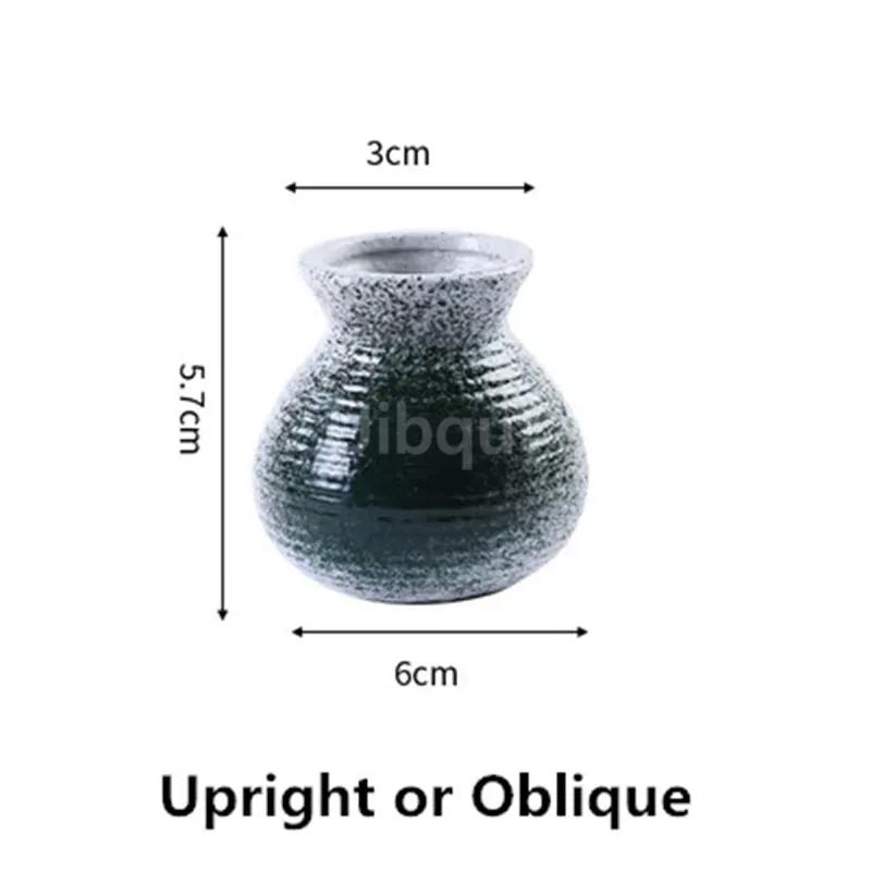 Sushi Shop Sashimi Plate Decoration Ceramic Small Bottle Dry Ice Japanese Kitchen Tableware Restaurant Toothpick Holder Storage
