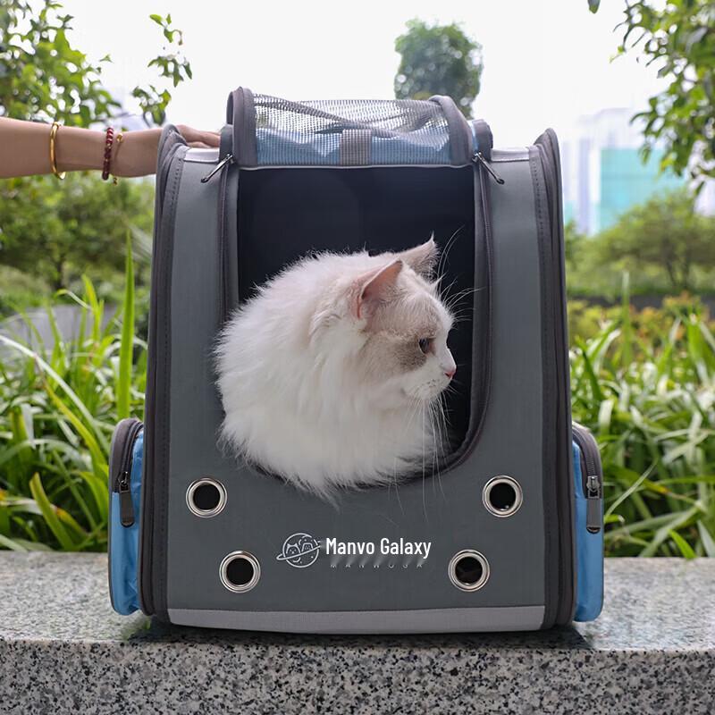 MANWOGA Side-Opening Pet Travel Backpack