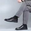 Fashion Social Shoe Male Cowhide Casual Business Cheap Clearance Footwear Clothing High Quality Fashion 39 Party New Men's Formal Shoes