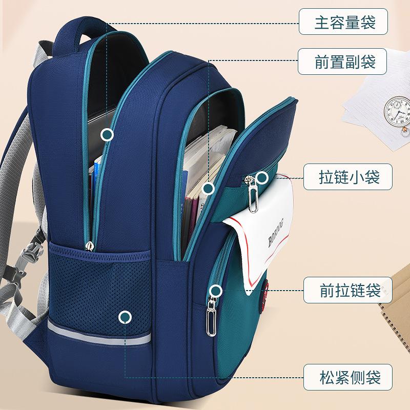 New Primary School Schoolbag Girls Spine Care Children Reduce the Burden Large Capacity Boys