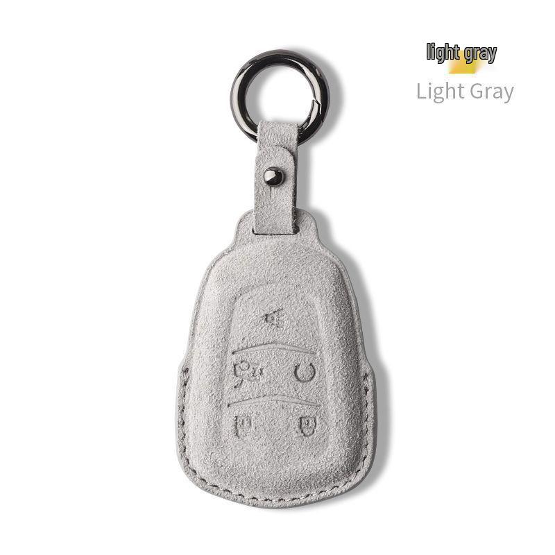 Suede Key Case for Cadillac XT4/XT5/XT6, CT4/CT6, XTS, ATSL Models
