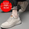 Men's Retro High-Top Sneakers | Thick-Soled, Casual, Invisible 6cm Height Boost, Autumn Trend