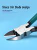 6-Inch Industrial Diagonal Cutting Pliers for Electronics and Models - Offset Jaw Design