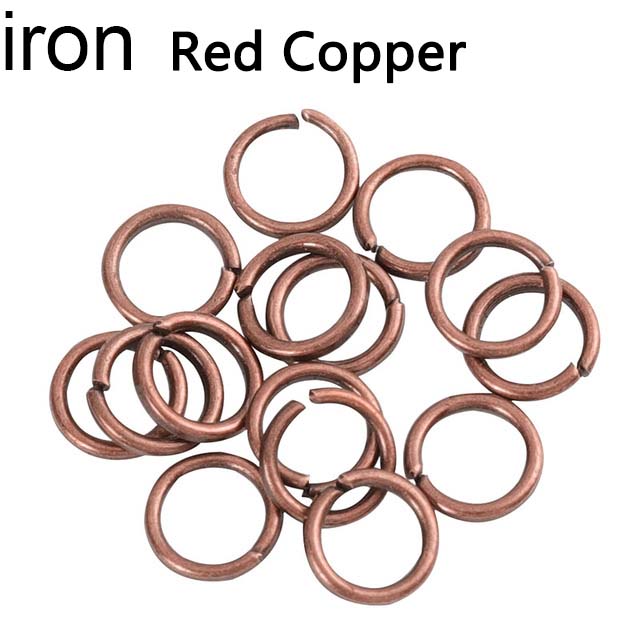 200pcs/lot 3-12mm Iron Jump Rings Split Rings Connectors Stainless steel DIY Jewelry Finding Making Accessories Wholesale Supply