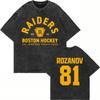 Vintage Washed Heated Rivalry Ilya Rozanov  Boston Raiders