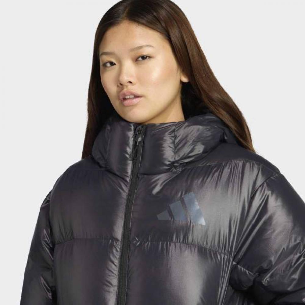 AdidaS Women S Down Jacket Climawarm Puffer Duck Down Black Zne