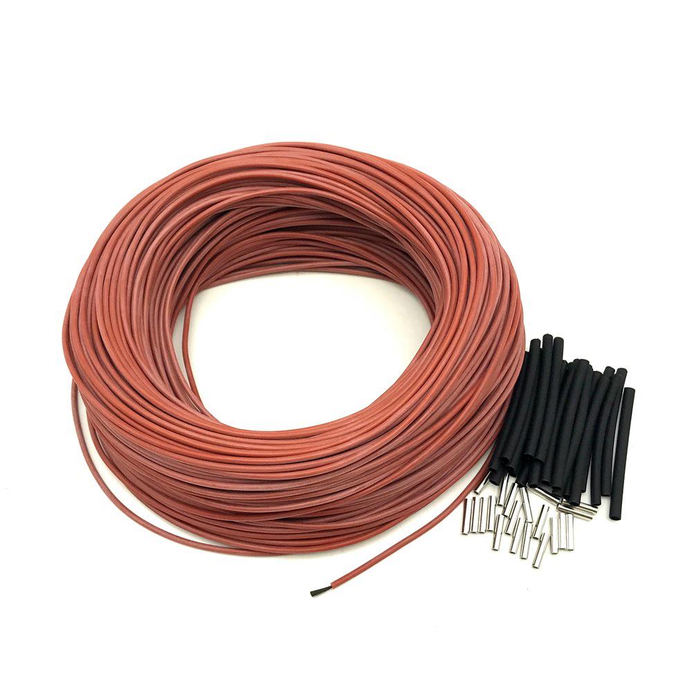 6K Prémiový silikonový topný kabel z uhlíkových vláken pro DIY topná řešení
