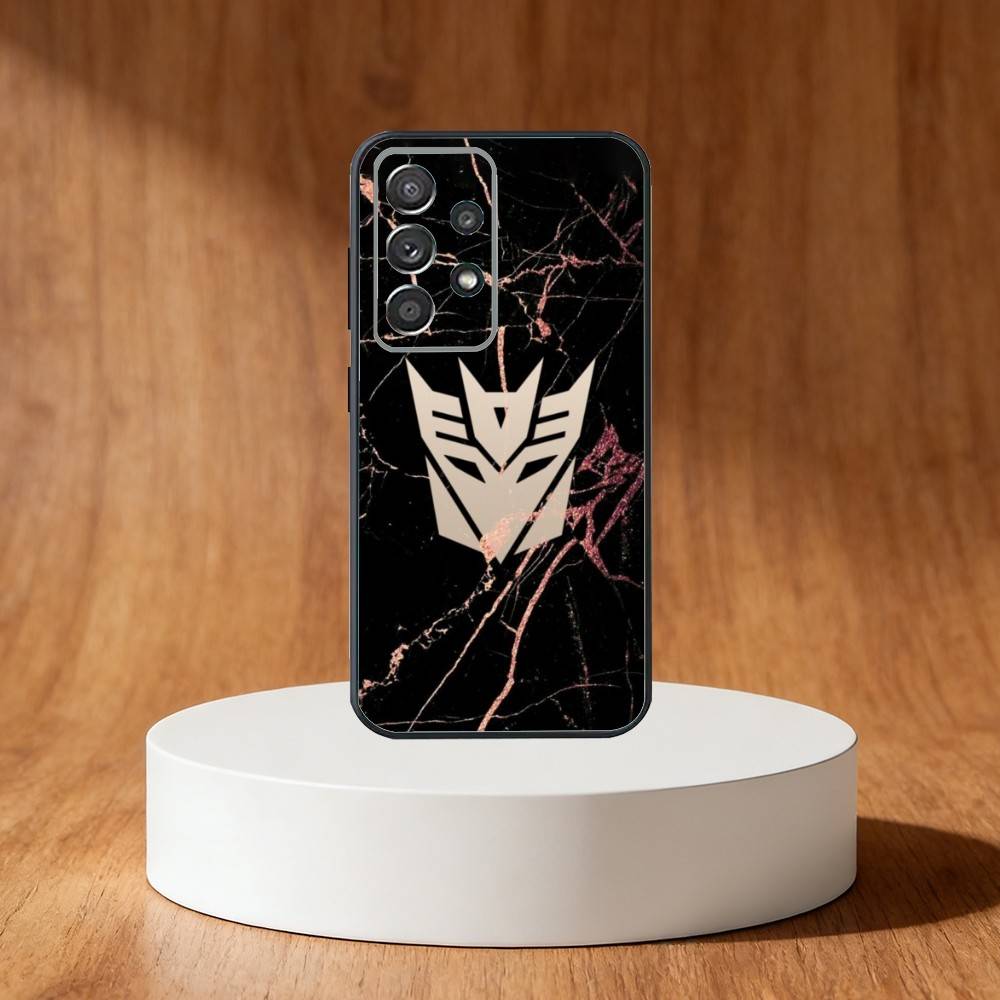 Funny LOGO T-Transformers-S  Phone Case For Samsung S25,S24,S21,S22,S23,S30,Ultra,S20,Plus,Fe,Note,10,9,5G Black Cover