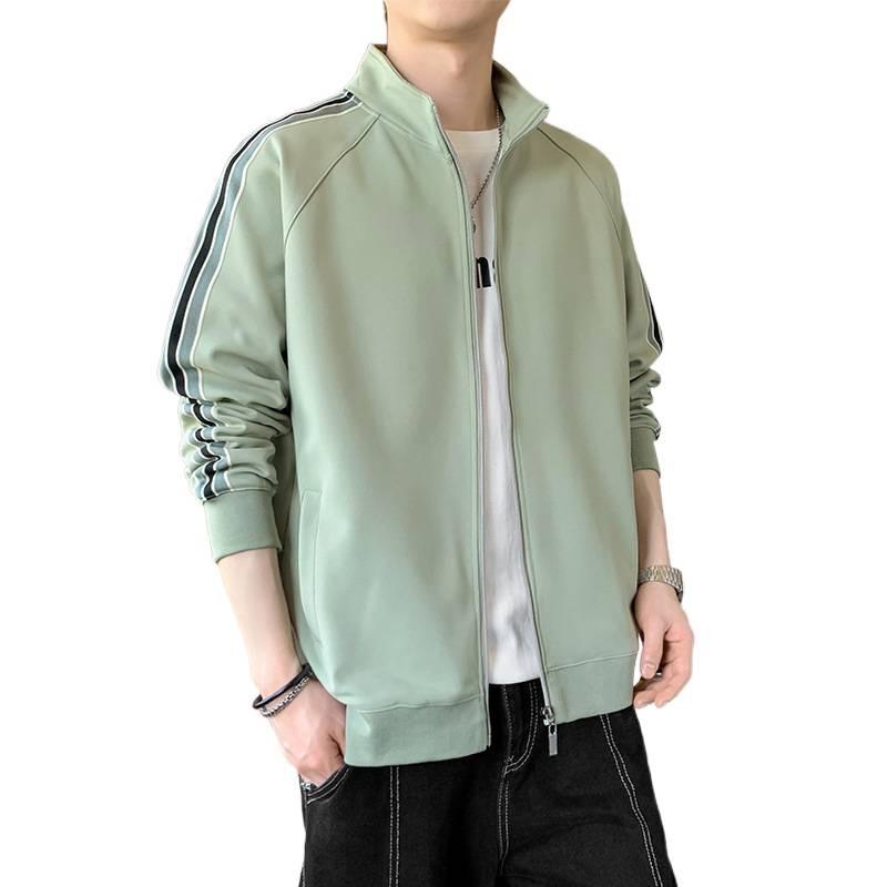 Jacket men's color blocking 2025 autumn and winter new men's youth windproof fashion casual top jacket trend