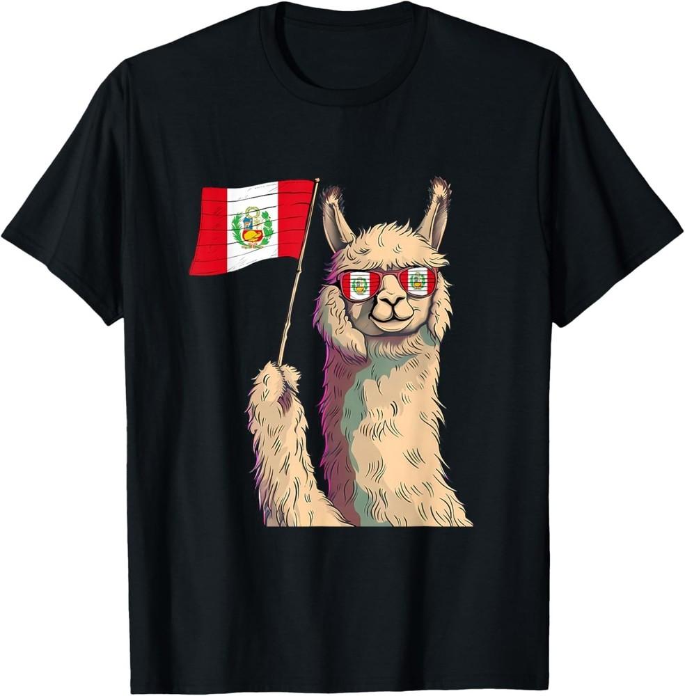 Peruvian Pride Alpaca Peruvian Roots Peruvian Flag Peru T-Shirt unisex T-Shirt Unisex T-Shirt XXXL