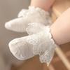 New Summer Mesh White Lace Socks for Children: Princess Style Cotton Socks for Girls