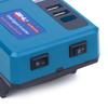 1Pcs Led Mini Intelligent Inverter Power Converter Portable 120W 21V Lithium Battery Inverter With 3 Usb Ports
