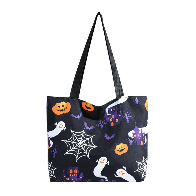 

Fashionable Luxurious Quirky Tote Bag For Women Large Capacity Versatile Shoulder Bag Black Image One